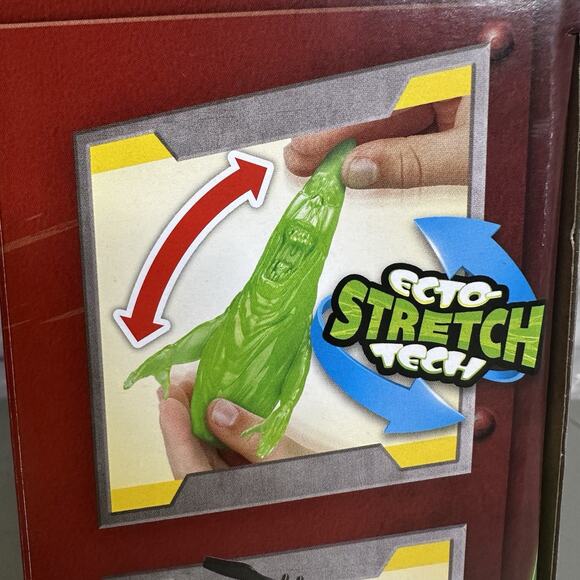 Ghostbusters ECTO-1 Car With Stretch Tech Slimer Track & Trap Frozen Empire New - Picture 9 of 9